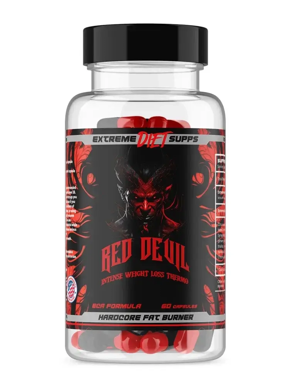 Жиросжигатель ExtremeDietSupps Red Devil 60 капсул