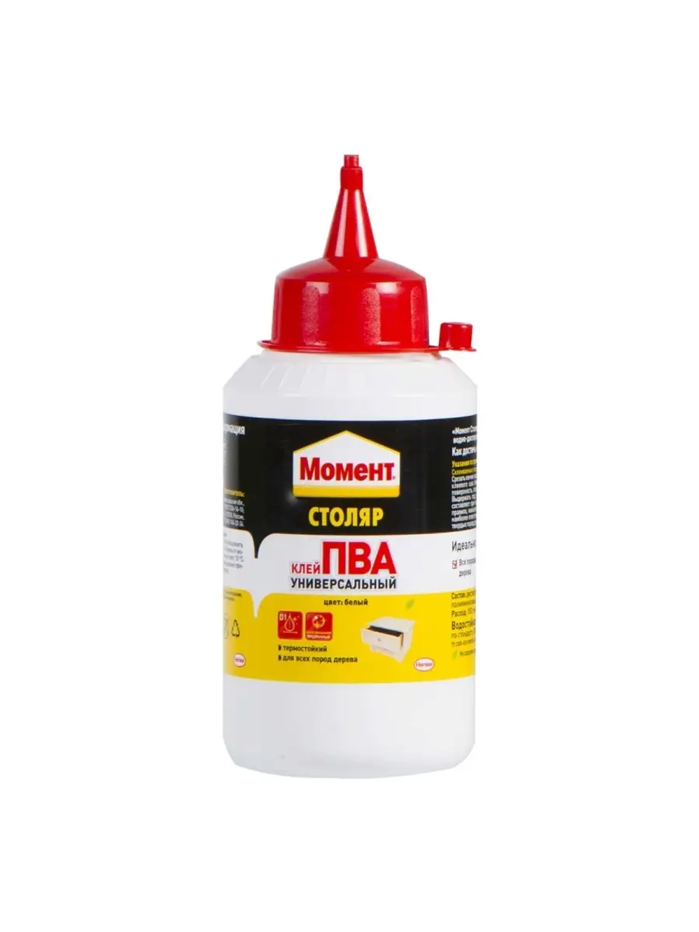 Клей столярный Момент Столяр ПВА Универсал 250 г.