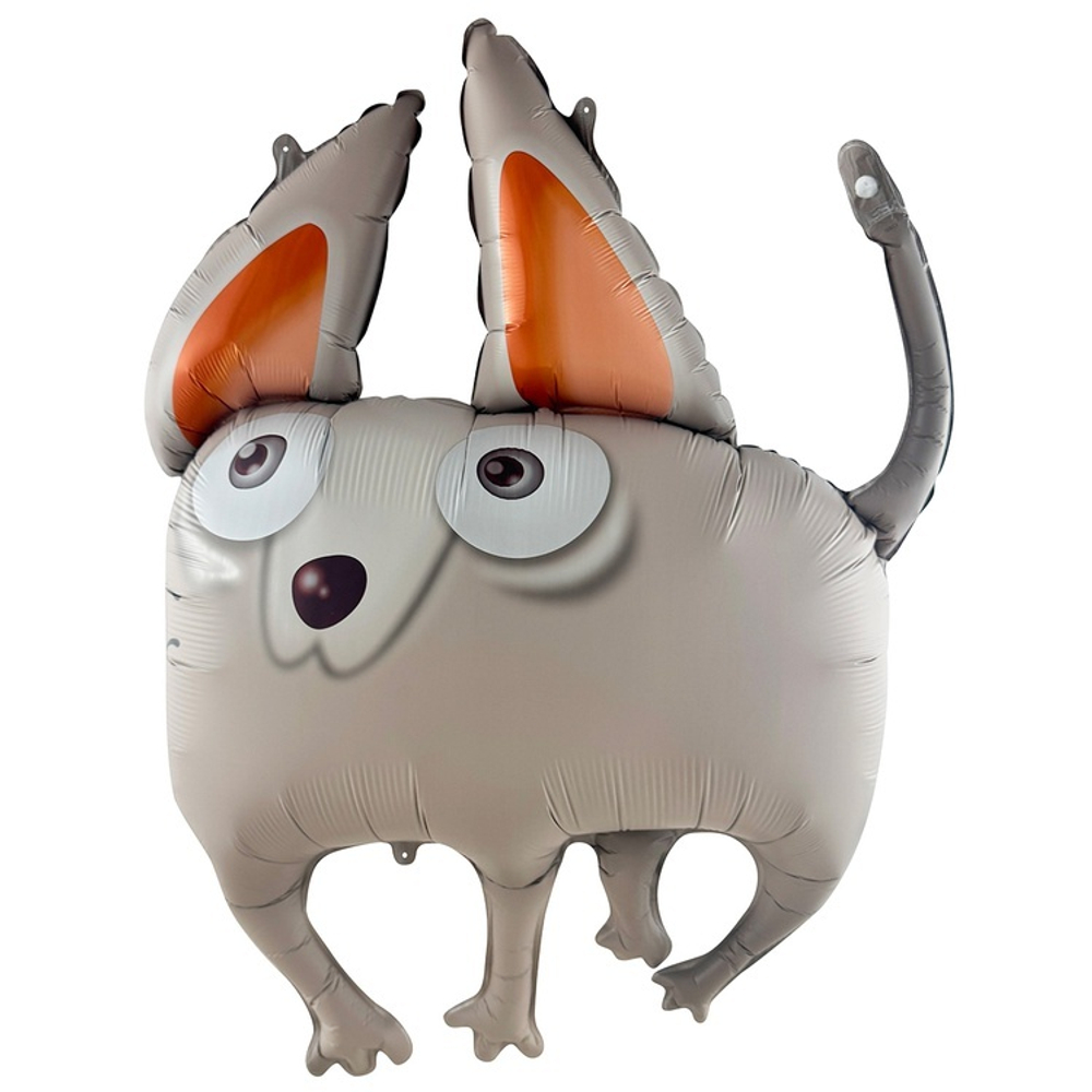 Фольгированный шар-фигура «Собака глазастая» в ассортименте