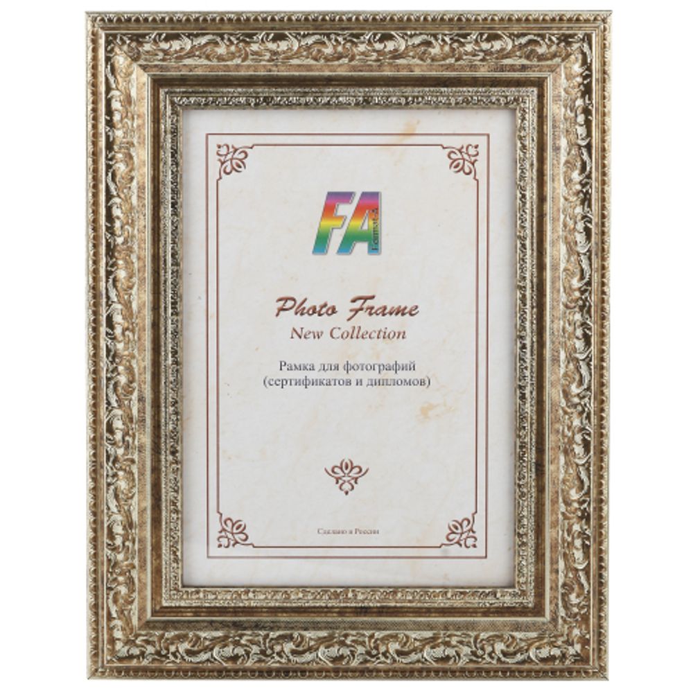 FA пластик Версаль старое серебро 10х15 | FA фототовары