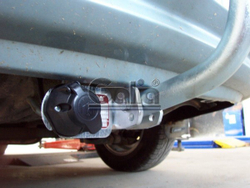 Фаркоп оцинкованный Galia H071A для Hyundai Accent 2006-2010(паспорт и сертификат в комплекте)(без электрики)