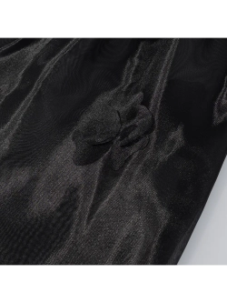 Юбка макси прозрачная