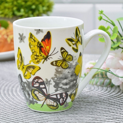 Кружка 250мл керамическая, цвет в ассортименте, NNAC-2607