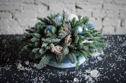 Новогодняя композиция Полярный круг