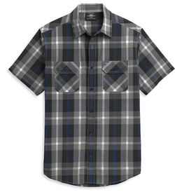 Рубашка Men's Block Letter Plaid Harley-Davidson