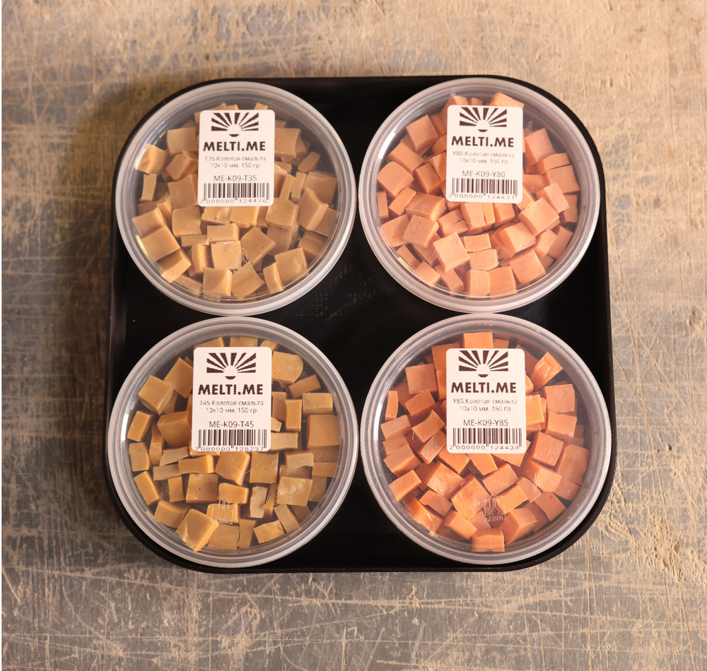 Модуль палитры MELTI P1-3.6, колотая смальта 10х10 мм, 600 гр