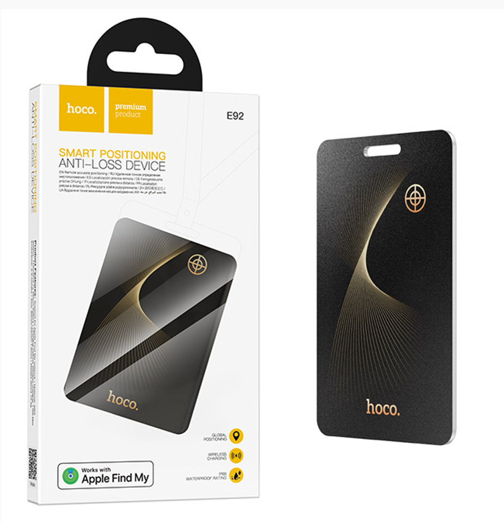 GPS-трекер HOCO E92, черный