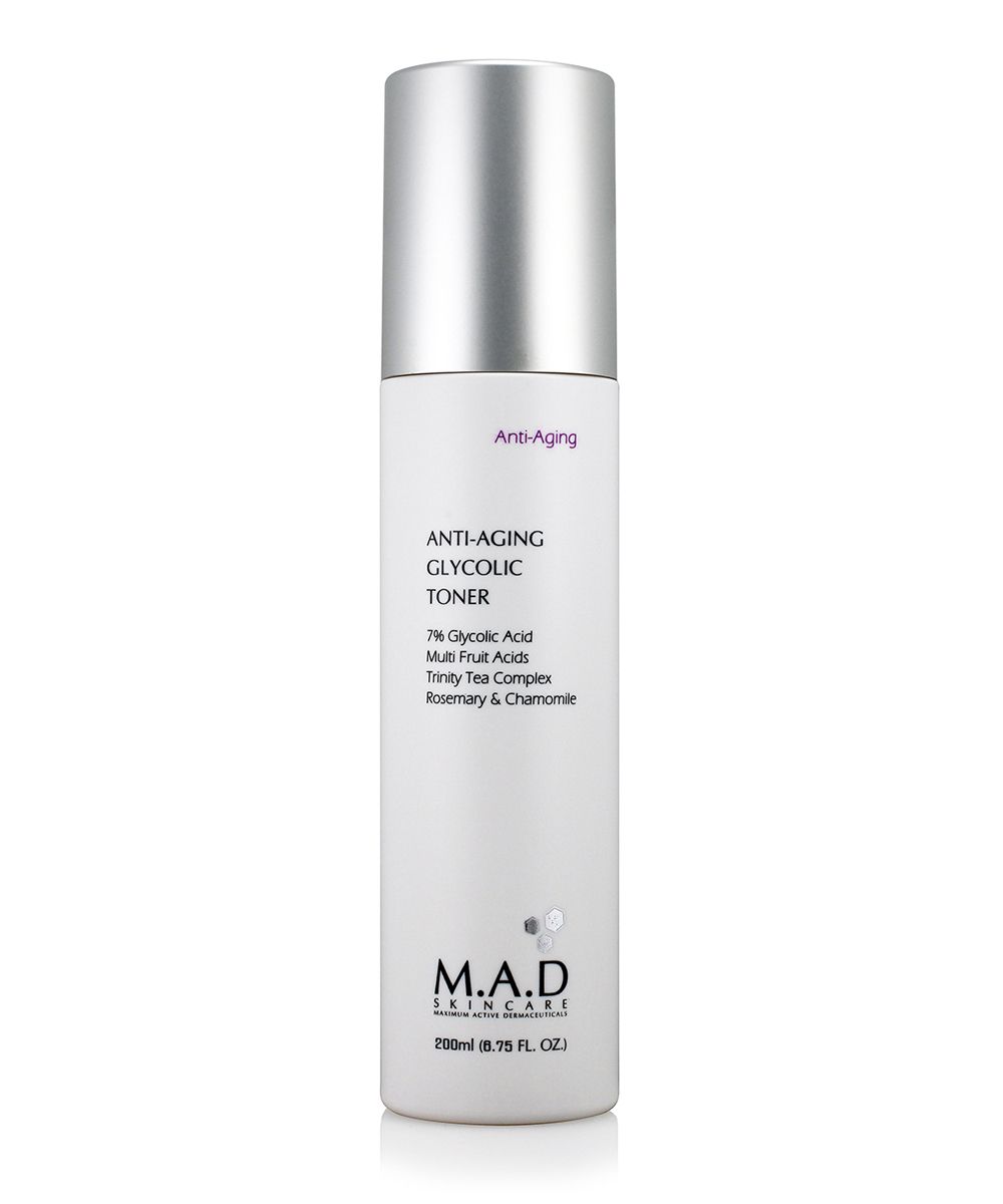 M.A.D. ANTI-AGING GLYCOLIC TONER Тоник с 7% гликолевой кислотой предотвращающий старение кожи