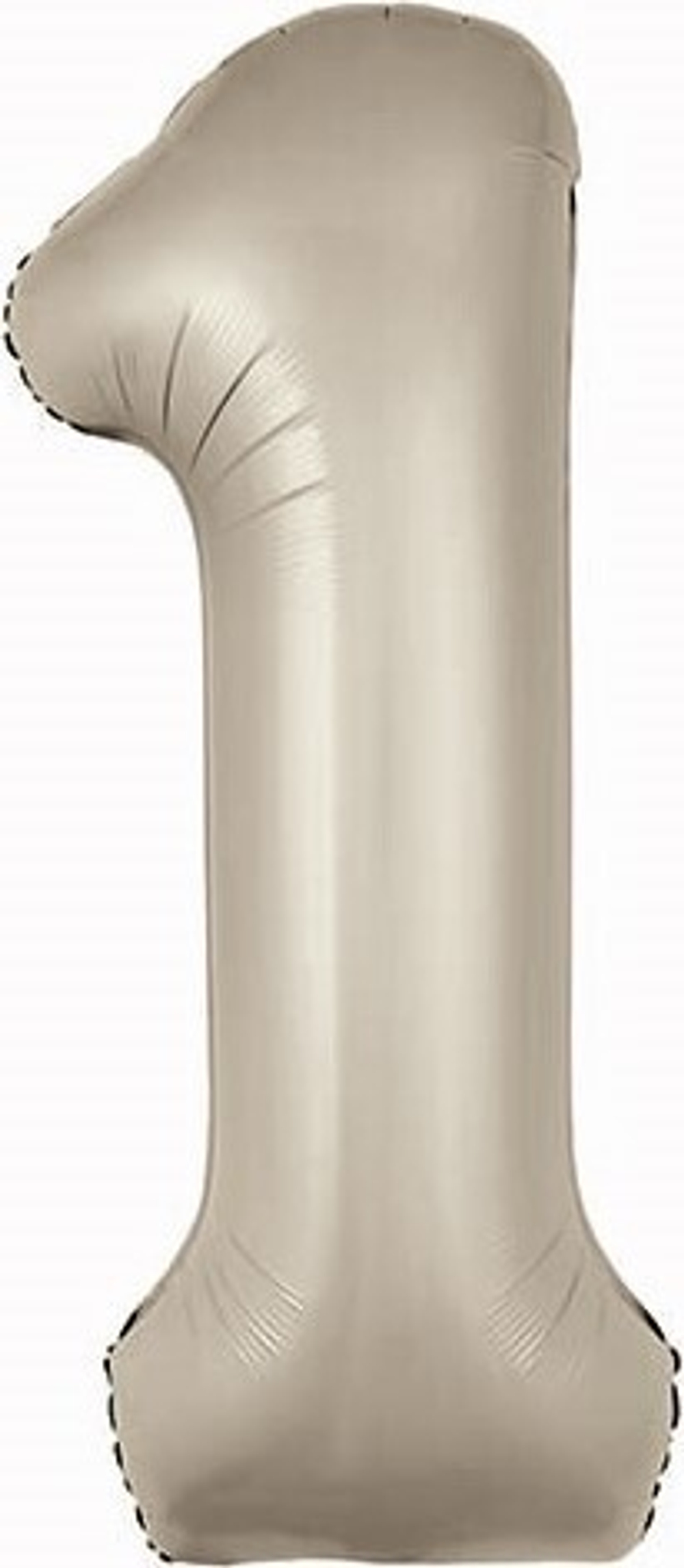 Р Цифра 1 Slim Кремовый (40''/102 см)