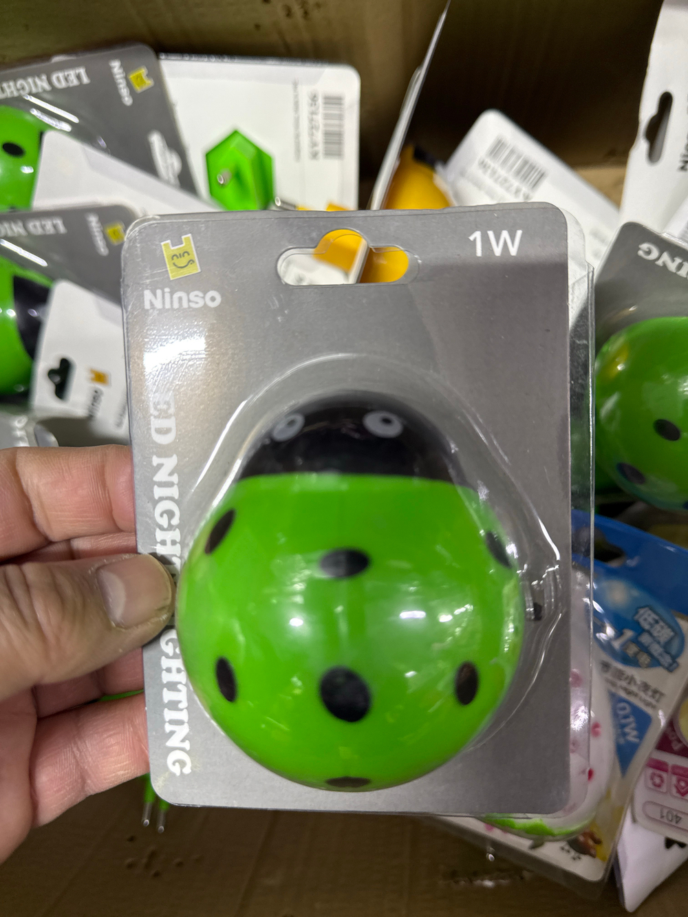 Ночник боже коровка