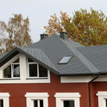Черепица гибкая Roofshield P-M-28 Premium Модерн Бархатно-черная