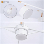 Люстра ATENA 7хGX53 R-750x350-WHITE/GOLD-220-IP20