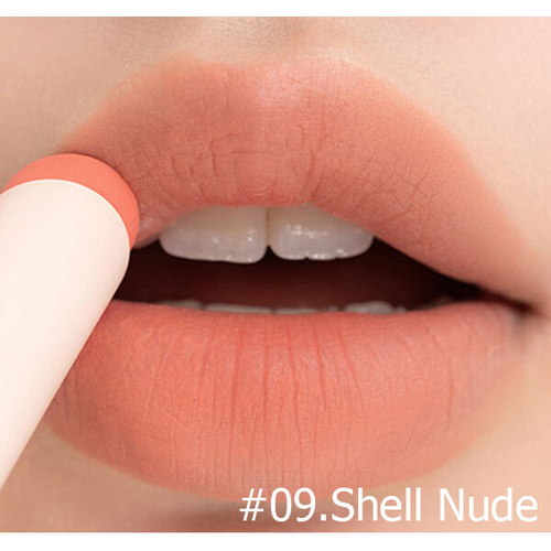 Лёгкая матовая помада для губ Rom&nd Zero Matte Lipstick #09.Shell Nude, 3гр