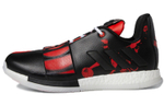 Adidas Harden Vol.3 Geek Up Harden leather shock absorption non-slip low-top basketball shoes men's black and red