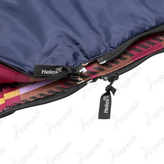 Спальный мешок Helios БАТЫР СОК-4 (220*70) синий (синтепон)