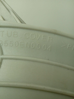 M1092QD1 кт10 Передний полубак для стиральных машин LG 3550EN0004 б/у