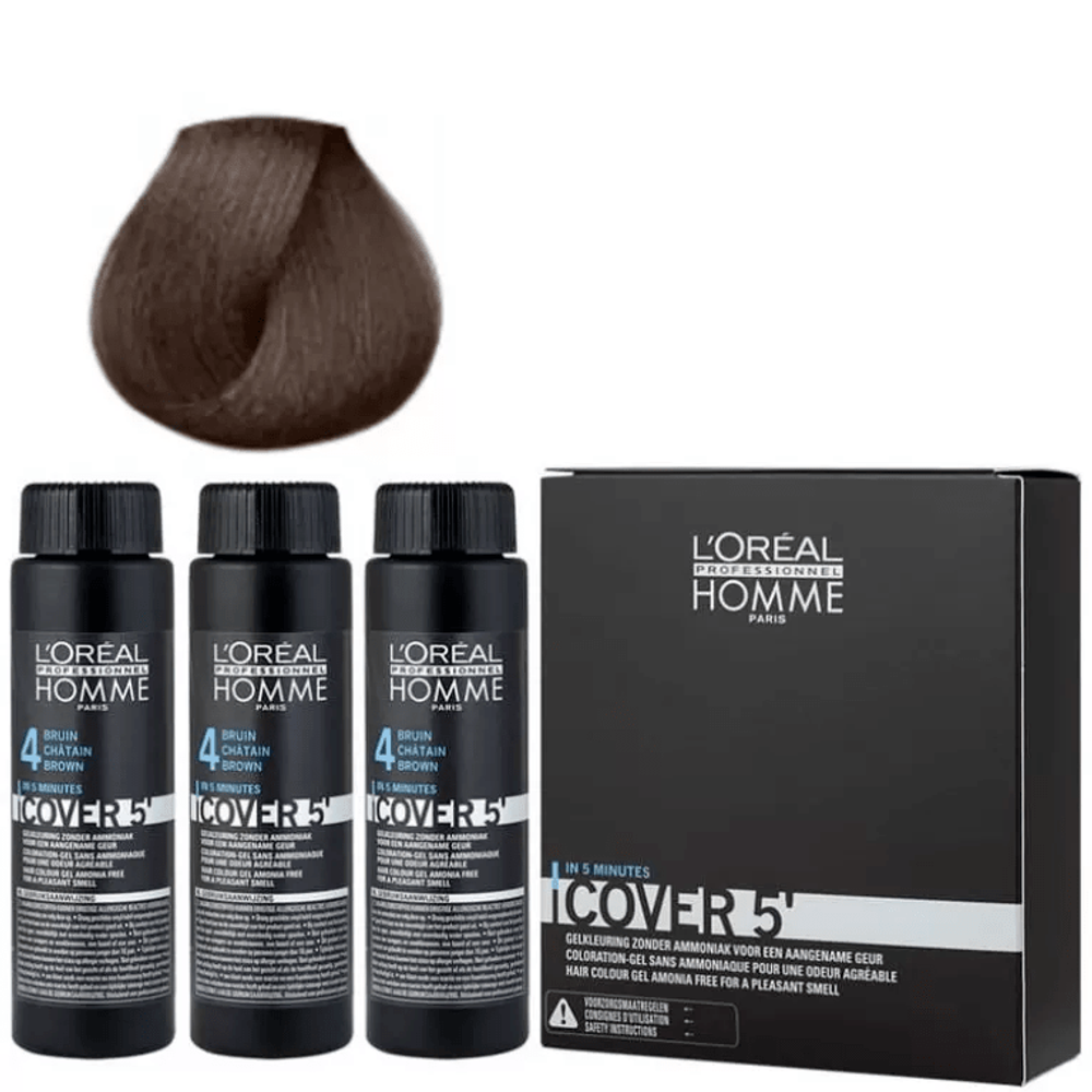 LP HOMME мужск. КАВЕР 5 ' 4 краска- гель, 3 х 50 мл ( E0508121 )