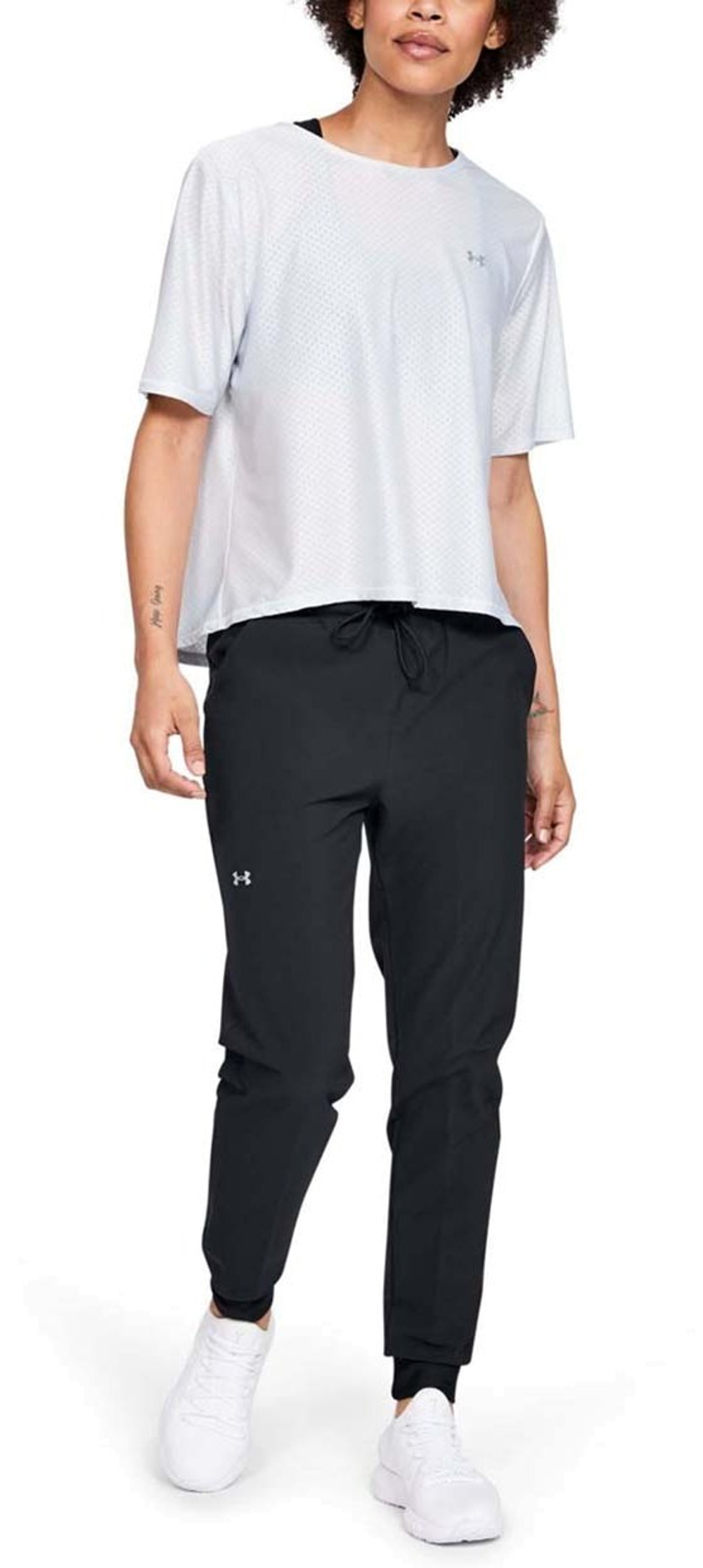 Брюки женские Under Armour UA Armour Sport Woven Pant-BLK