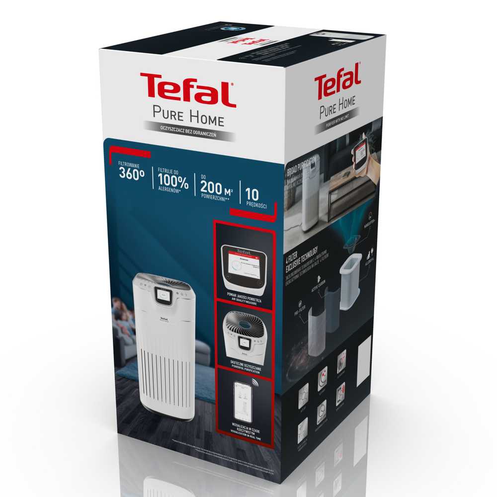 Очиститель воздуха Tefal Pure Home PT8080F0