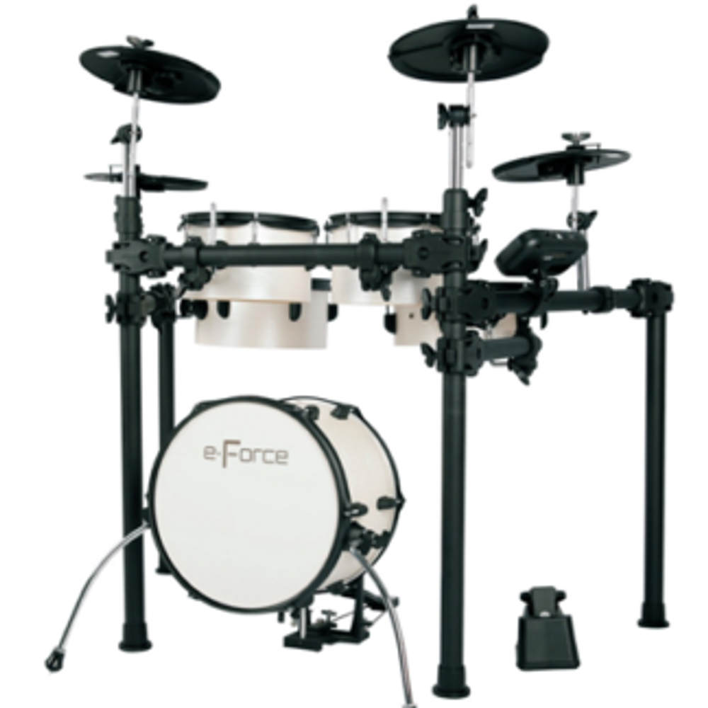 E-Force F20W-PLW Pearl White электронная барабанная установка.