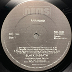 Black Sabbath - Paranoid (Ирландия 1976г.)