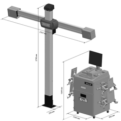 SIVIK ЗЕНИТ-3D ТЛ2КС Стенд регулировки развала схождения