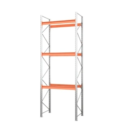 Стеллаж металлический паллетный 5000х1800х1100 мм (85.1.5). Ярусы: пол+3