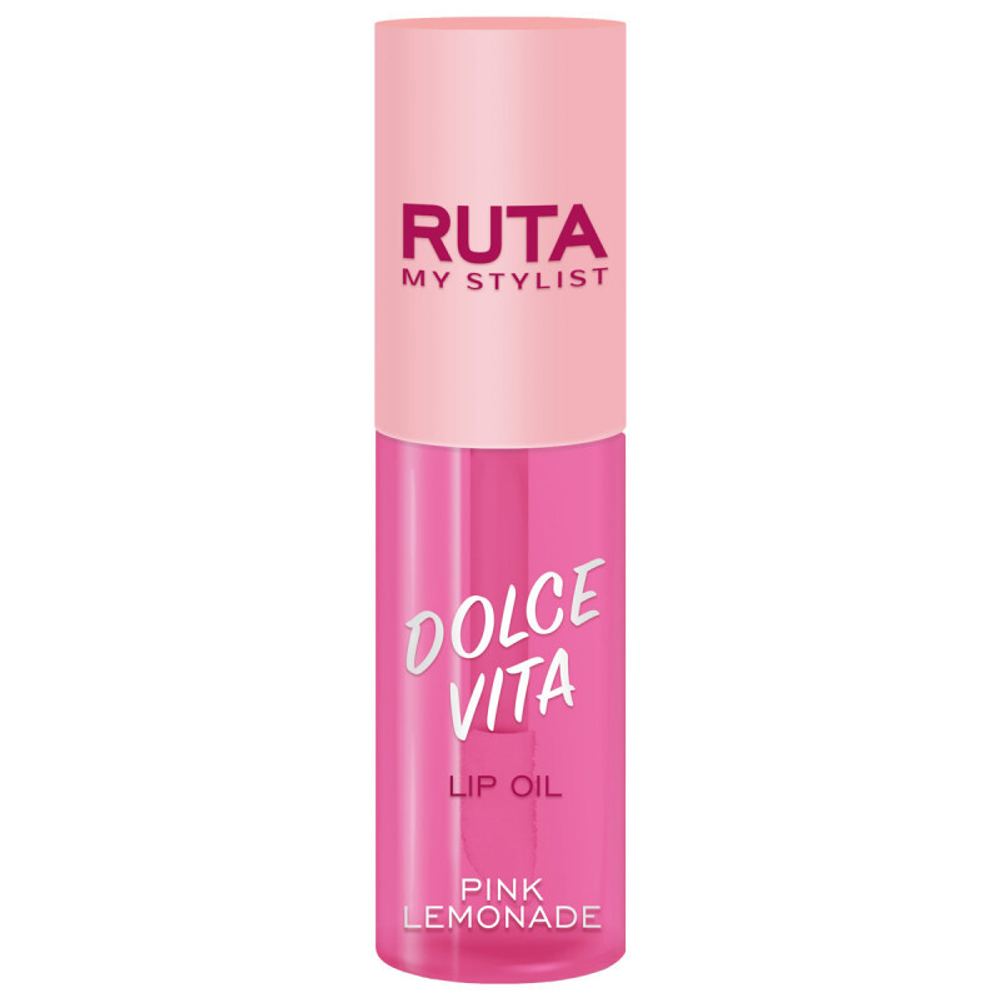 Ruta Масло для губ Dolce Vita, тон №02, Pink Lemonade, 4,5 мл