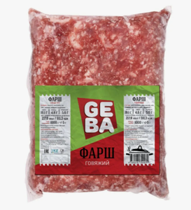 ФАРШ ГЕБА ГОВЯЖИЙ 450ГР