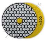 ЗУБР АГШК 100 мм, №200, сухое шлифование, Алмазный гибкий шлифовальный круг (29868-200)