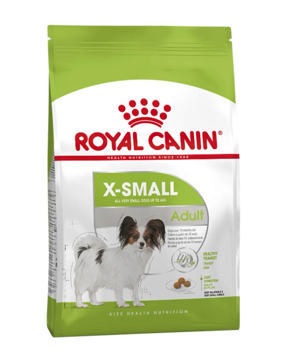 Royal Canin X-Small Adult Сухой корм Роял Канин для взрослых собак мелких пород, 1,5 кг