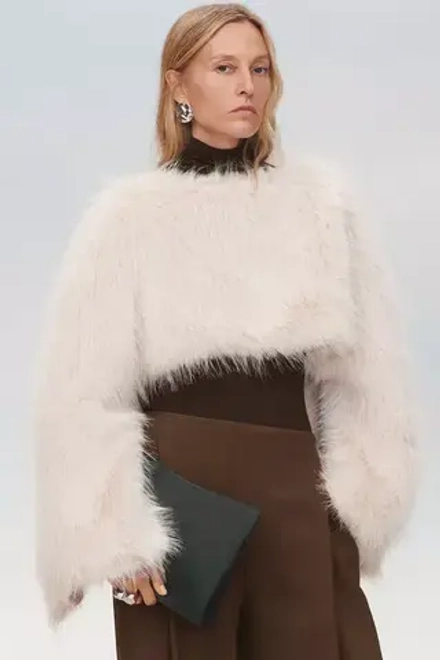 ZARA КОЖАНАЯ СУМКА-КЛАТЧ - LIMITED EDITION, ЗЕЛЕНЫЙ