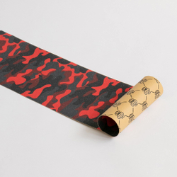 Шкурка для скейтборда Dip Grip CAMO: RED