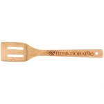 Лопатка бамбуковая с прорезями 30*6см «Шеф-Повар» Селфи