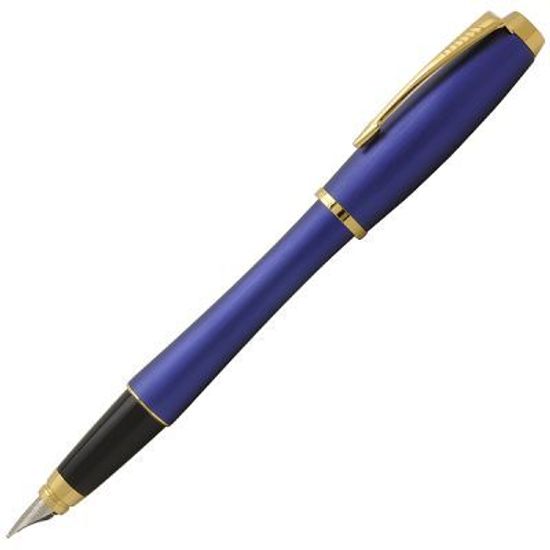 Ручка перьевая PARKER URBAN Premium Purple, цвет: Blue GT, цвет стержня: черный, 1892659