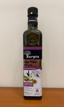 Оливковое масло Karpea LAKONIA P.G.I. Extra Virgin 0.5 л, Греция