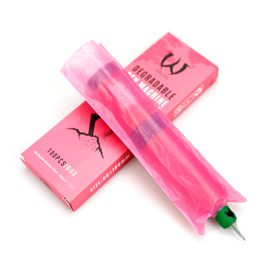Барьерная защита на беспроводные машинки AVA PEN MACHINE COVERS | Розовая