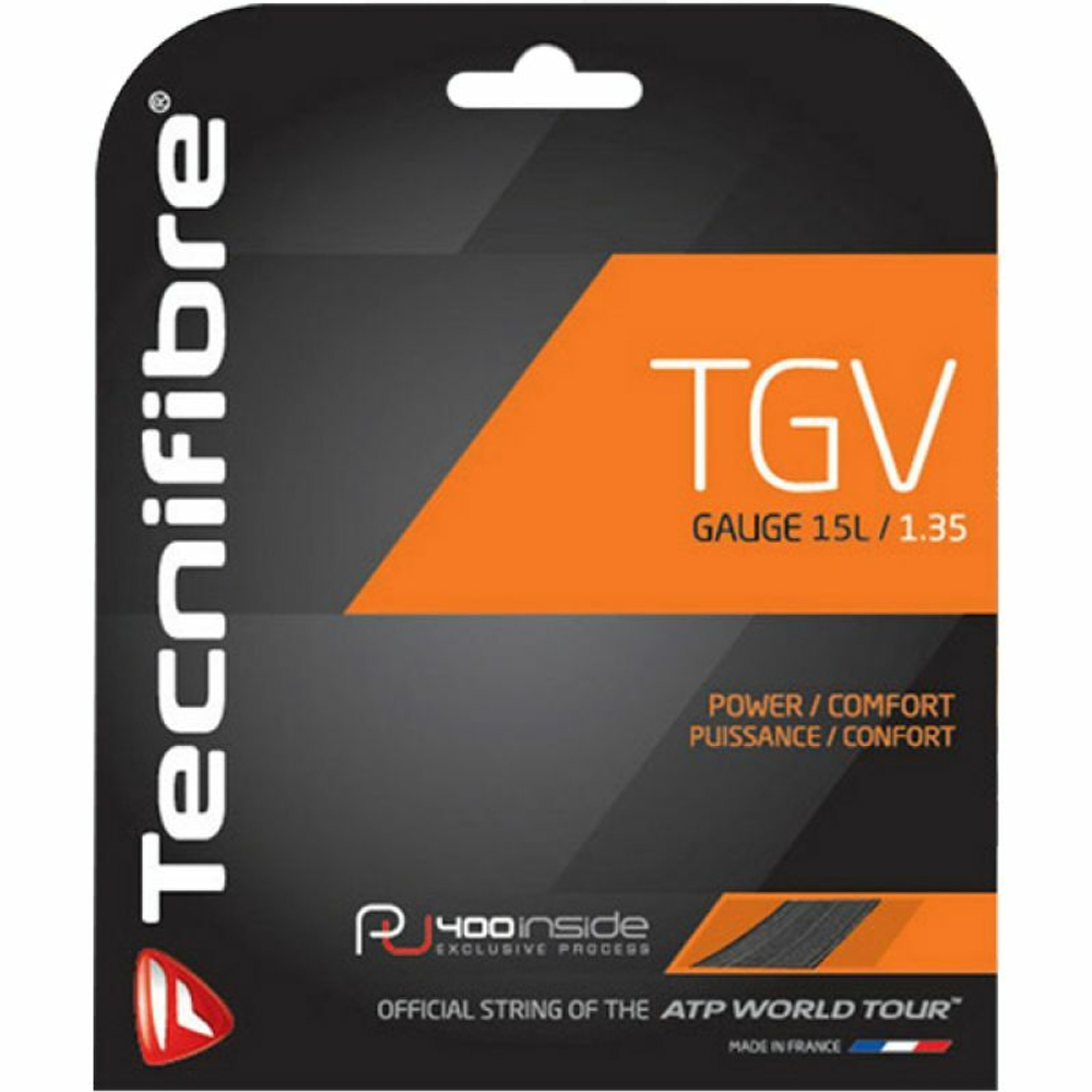 Теннисные струны Tecnifibre TGV (12 m) - black