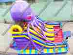 Надувная горка "Мега-осьминог"