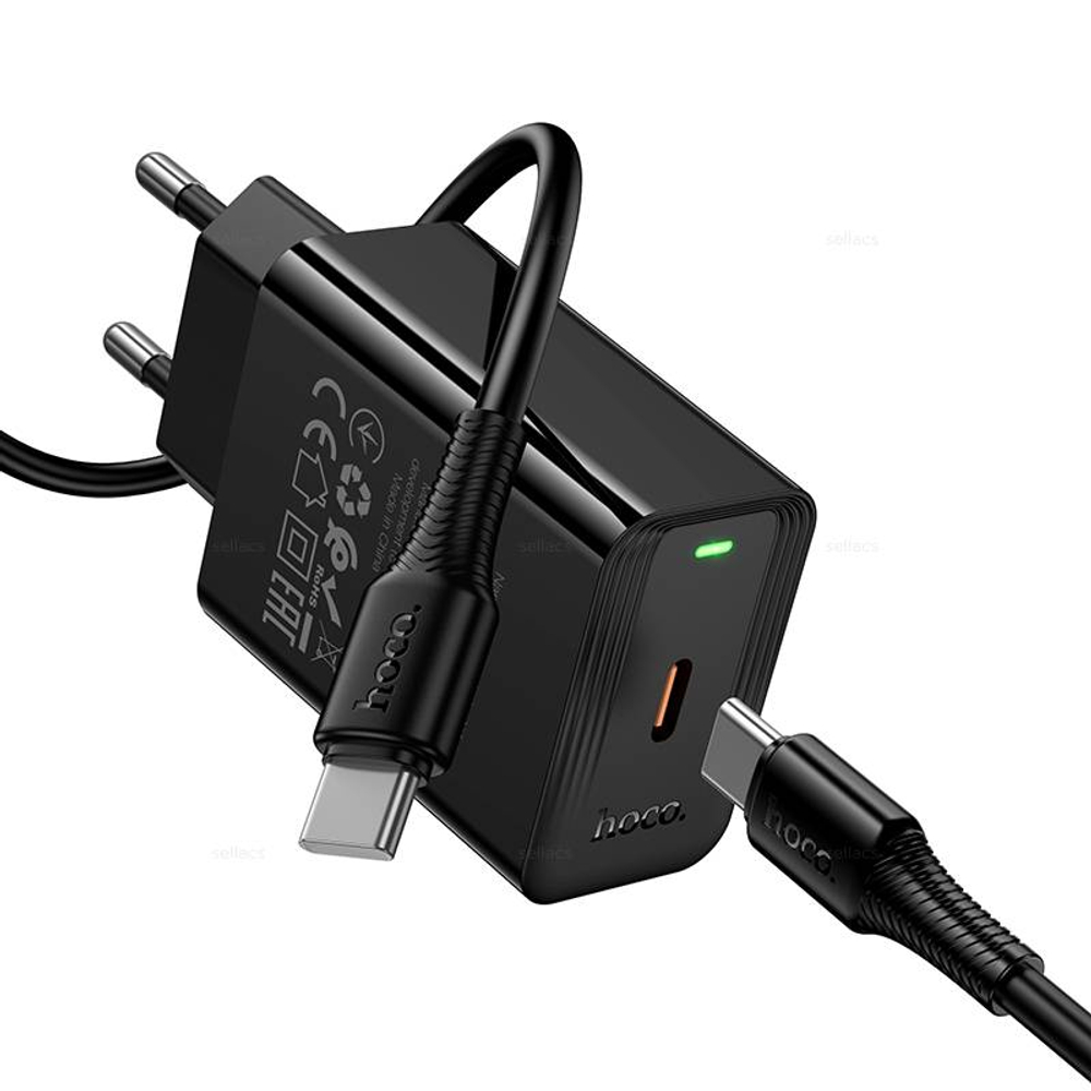 Hoco CS93A Leader PD20W зарядное устройство набор (Type-C на Type-C)