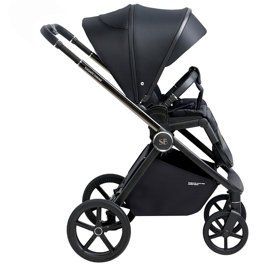 Детская прогулочная коляска Sweet Baby Elegante Chrome/Black