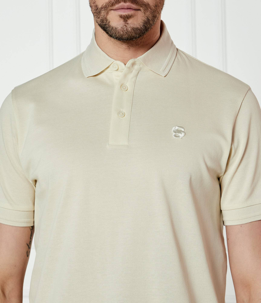 Поло C-Parris 26 BOSS BLACK - бежевый(50533355)