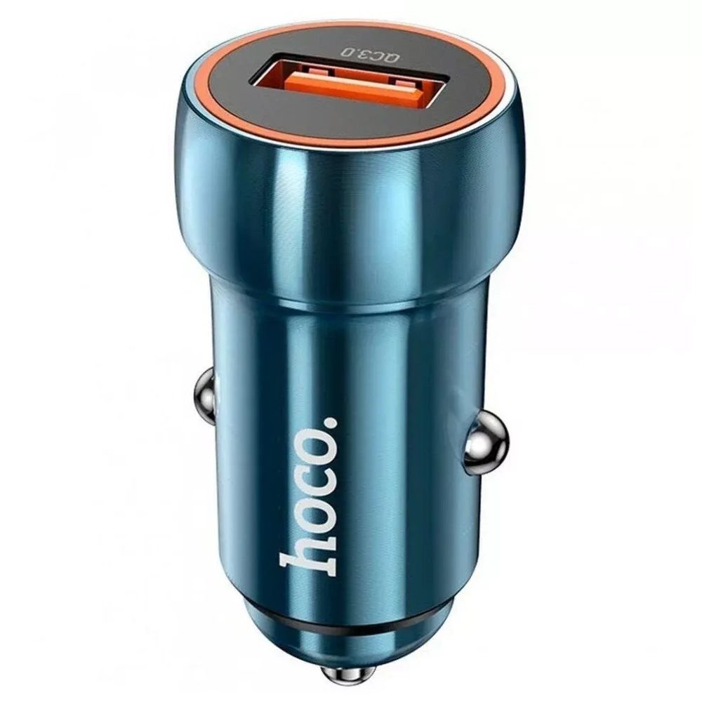 АЗУ 20W с кабелем Type-C 1USB-A QC 3.0A Z46A Hoco blue