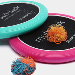 Мультидиск 30см Mini, розовый и мятный