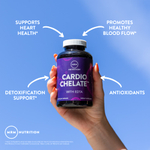 MRM Nutrition, Cardio Chelate с ЭДТК, 180 веганских капсул