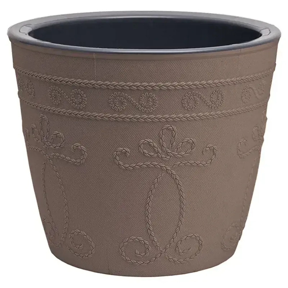 Кашпо Ажур (4л.) Цв. Мокачино (Арт. КШ-9709)