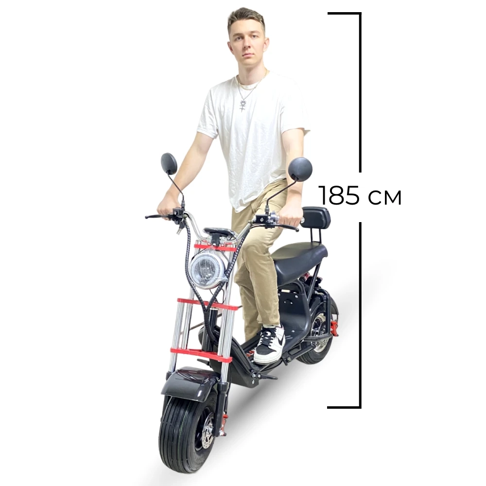 Электроскутер Wolong C3 PRO