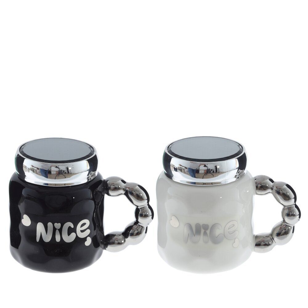 GAEM Кружка с крышкой, 400 мл, L13,5 W9 H11 см, 2в.