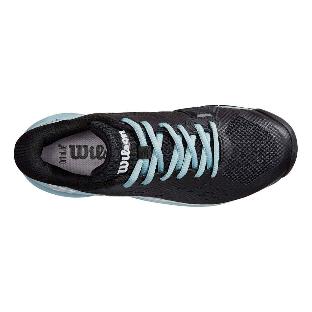 Женские теннисные кроссовки Wilson Rush Pro Ace All Court Shoe Women - Black, Light Blue