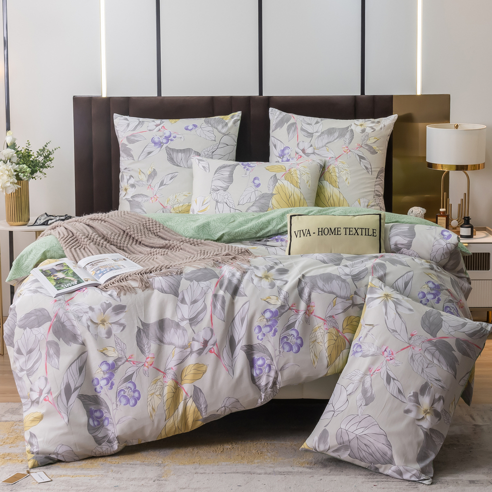 Комплект постельного белья Люкс Сатин 100% хлопок A324